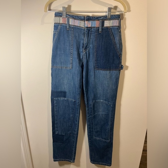 Anthropologie Pilcro and the Letterpress High Rise Patchwork Boyfriend… - Picture 6 of 15